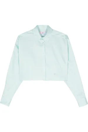 Chiara Ferragni Camisa corta con bordado Eyelike