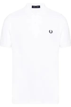 Fred Perry Playera tipo polo de piqué con logo bordado