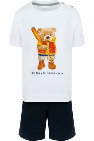Lapin House Set de shorts con motivo de osito