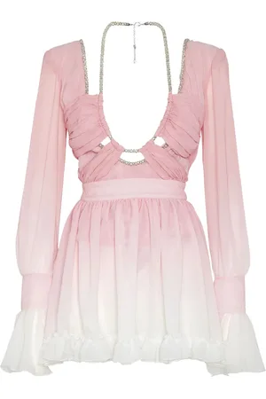 Philipp Plein Vestido corto con efecto sombreado
