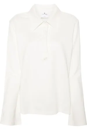 Courrèges Playera tipo polo de piqué
