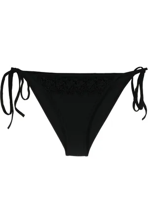 CHARO RUIZ IBIZA Bikini bottom con ribete de crochet