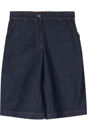 Maison Kitsuné Falda con parche del logo
