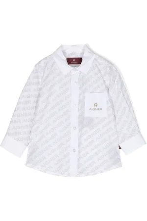 Aigner Camisa con logo estampado