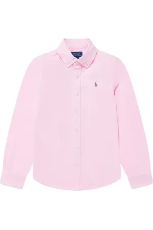 Ralph Lauren Camisa con logo bordado