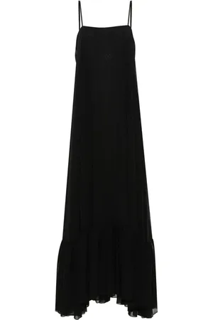 ROTATE Vestido con diseño acampanado sin mangas