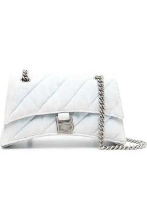 Balenciaga Bolsa de hombro de mezclilla Crush