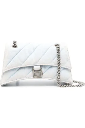 Balenciaga Bolsa de hombro de mezclilla Crush