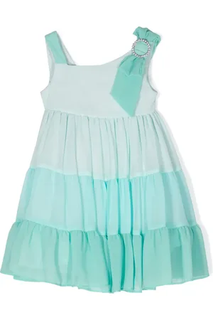PATACHOU Falda midi a capas con detalle de moño