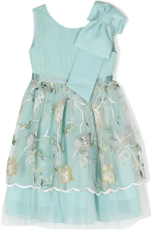 PATACHOU Vestido de tul con aplique de flores