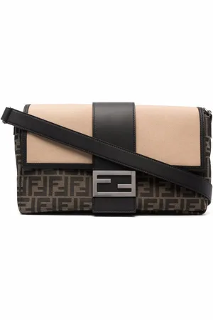 Fendi Bolsa baguette con logo FF