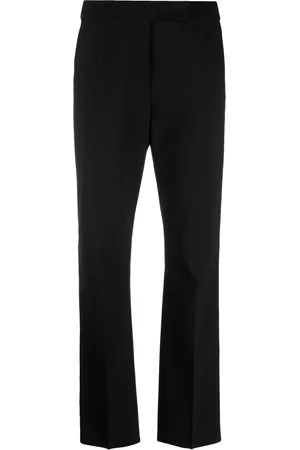 Max Mara Pantalones rectos con tiro medio