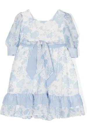 PATACHOU Vestido con cinturón y estampado floral