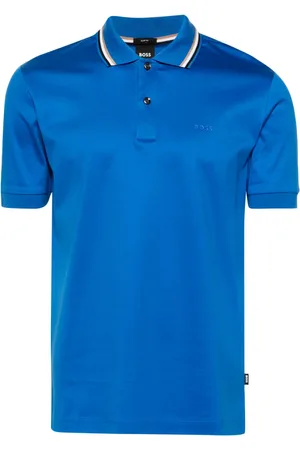 HUGO BOSS Playera tipo polo con logo estampado