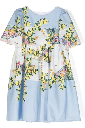 PATACHOU Vestido con ilustración estampada