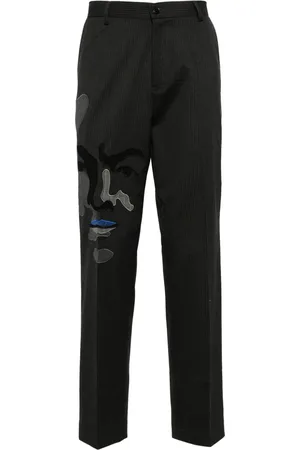 KIDSUPER STUDIOS Pantalones con motivo bordado