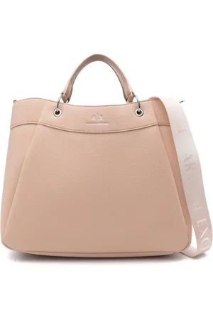 Armani Exchange Tote con sello del logo