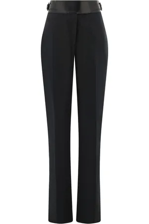 Salvatore Ferragamo Pantalones de vestir con cinturón