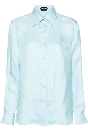 Tom Ford Camisa con detalle plisado