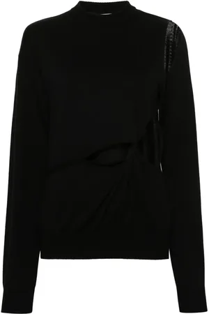 Sportmax Suéter con aberturas