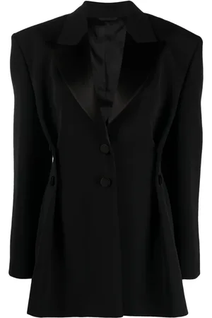 Givenchy Blazer con botones y pliegues