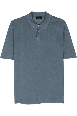 Roberto Collina Playera tipo polo manga corta