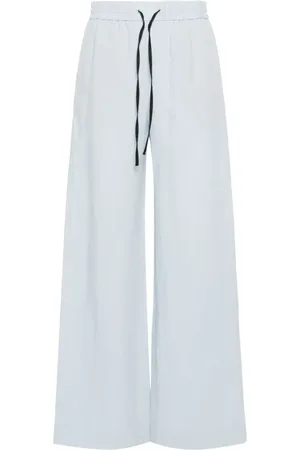 Paul Smith Pantalones rectos de tejido cambray