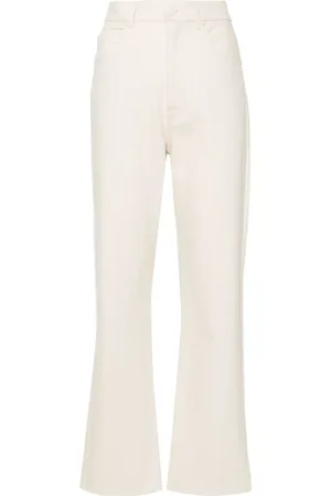 Max Mara Pantalones rectos con tiro alto