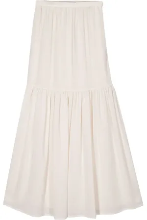 Max Mara Falda larga con diseño fruncido