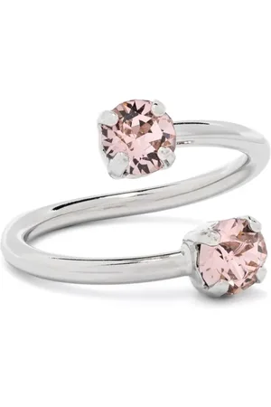 Justine Clenquet Anillo Juno con detalles de cristal