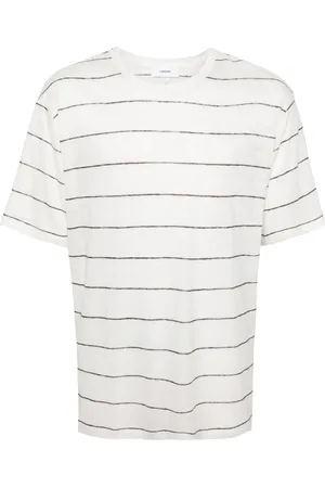 LARDINI Playera tejida fino a rayas