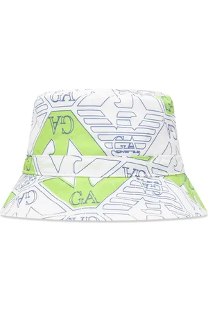 Emporio Armani Gorro de pescador con logo estampado