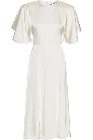 ROTATE Slip dress midi