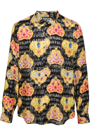 VERSACE Camisa con estampado Heart Couture