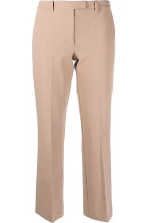 Max Mara Pantalones capri con diseño recto