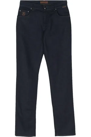 corneliani Jeans slim con tiro bajo