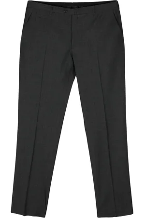corneliani Pantalones de vestir con tiro medio