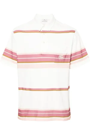 Etro Playera tipo polo con motivo Pegaso