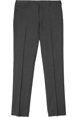 corneliani Pantalones de vestir con tiro medio