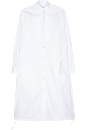 WALES BONNER Vestido midi de popelina