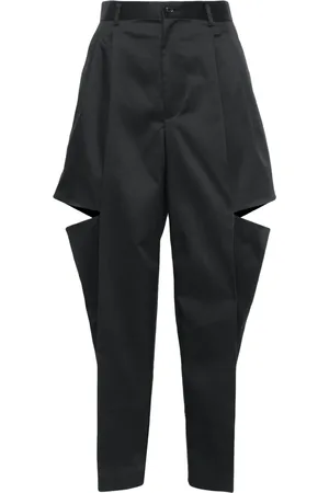 NOIR KEI NINOMIYA Pantalones rectos con pinzas