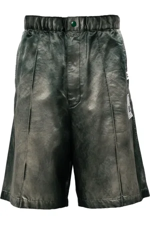 Maison Mihara Yasuhiro Shorts deportivos con aplique del logo