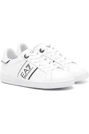 EA7 Tenis bajos con logo estampado
