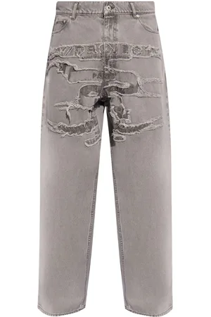 Y / PROJECT Jeans con parche del logo