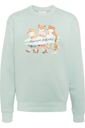 Maison Kitsuné Suéter con motivo Fox
