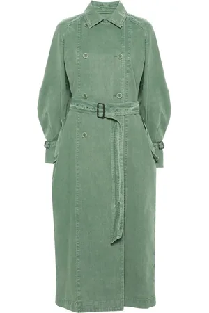 Max Mara Gabardina de lona