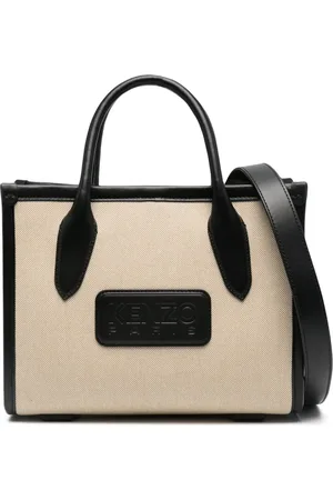 Kenzo Tote con parche del logo