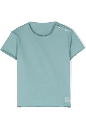 TEDDY & MINOU Playera con parche del logo