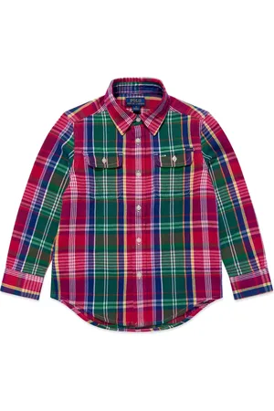 Ralph Lauren Camisa con cuadros estampados