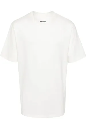 Jil Sander Playera con logo estampado